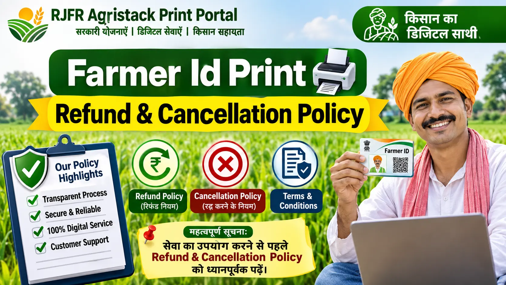 RJFR Agristack Print Portal